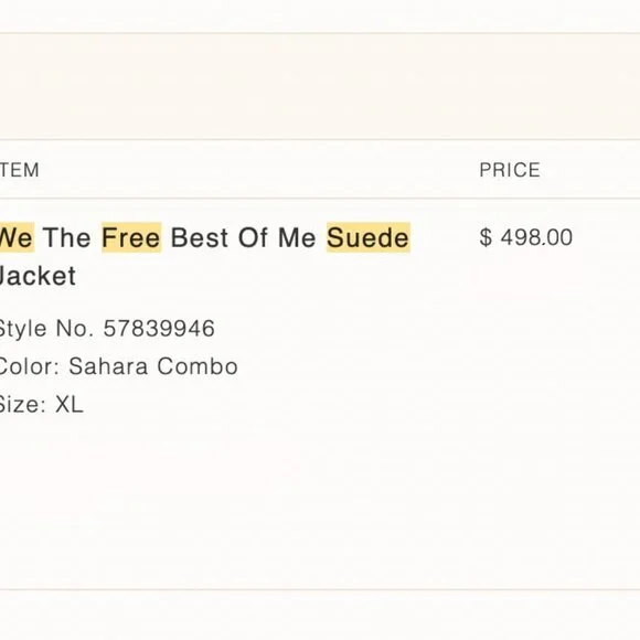 Free People We the Free Best of Me Suede Jacket - Picture 7 of 7